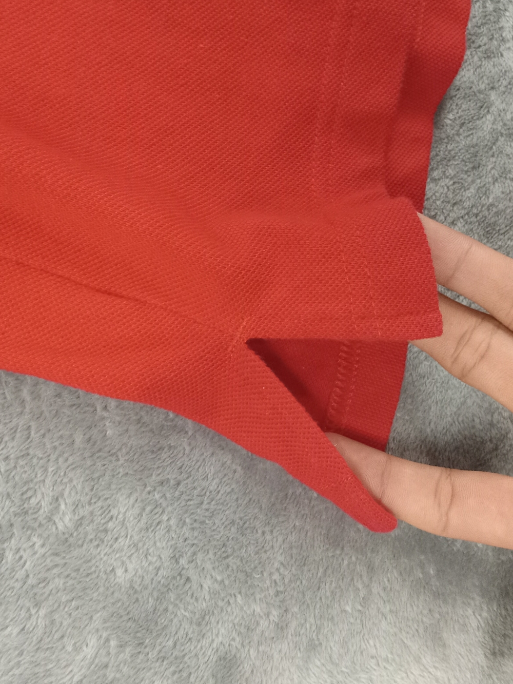 Foot Locker Men's Red Polo Shirt Size Large - Picture 4 of 9